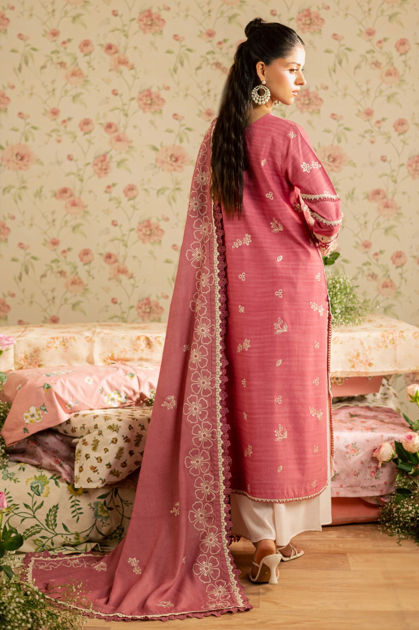 Kaia by Mahnur Unstitched 3 Piece Emb Winter Collection'2025-K-13