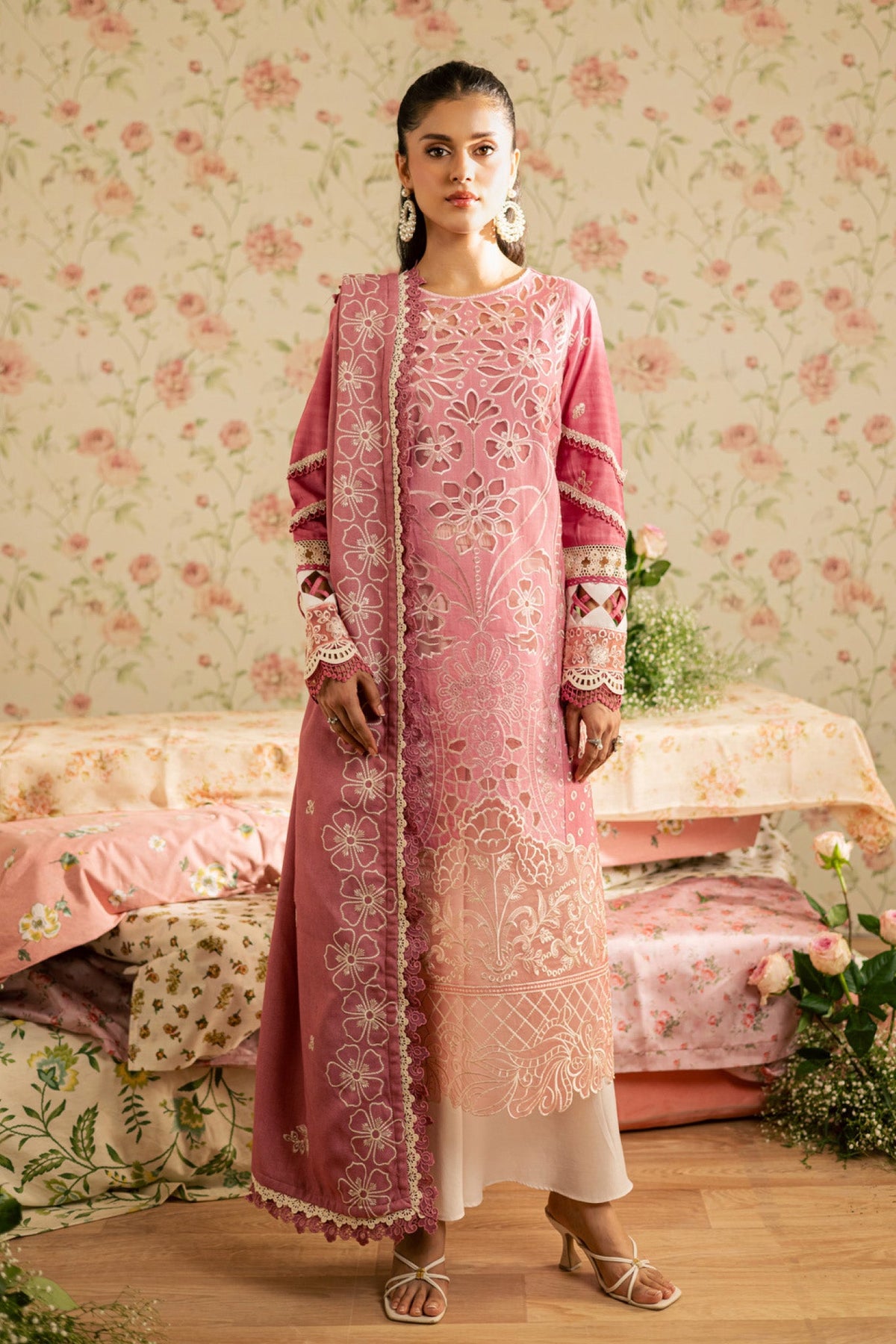 Kaia by Mahnur Unstitched 3 Piece Emb Winter Collection'2025-K-13