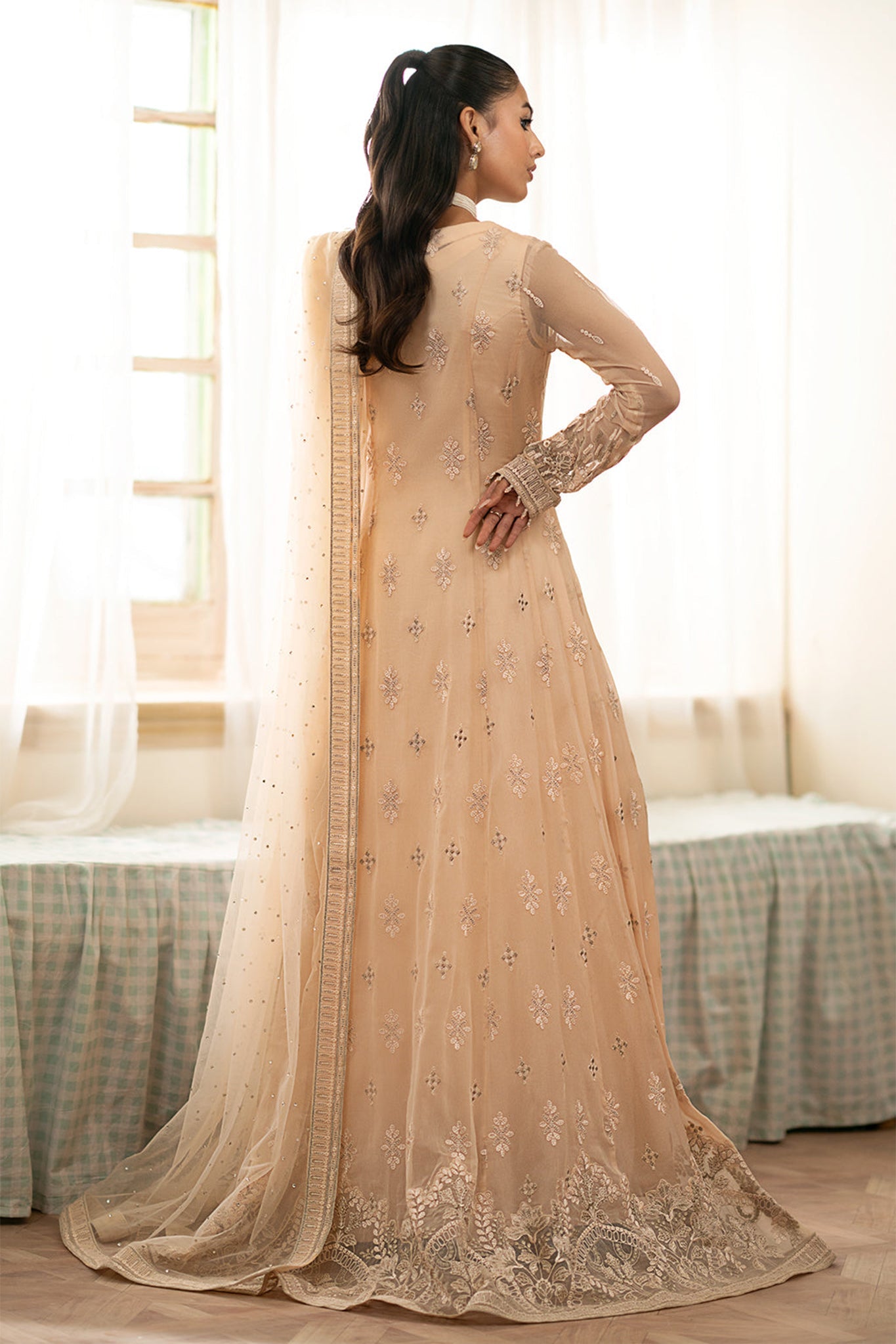 Meharbano - Kuch khas By Flossie Unstitched 3 Piece Festive Formals Vol-16 Collection'2024-E-202-Siara