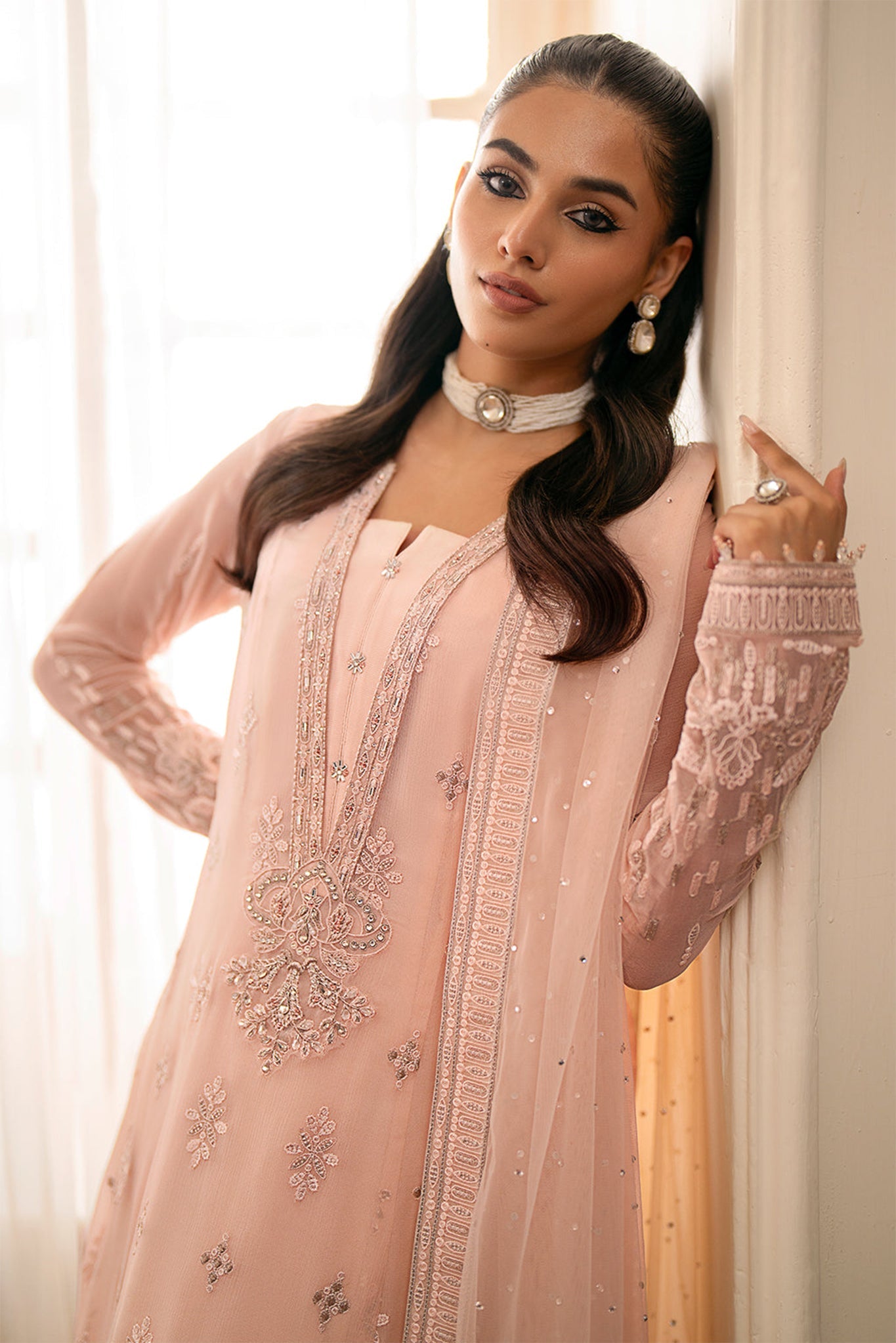 Meharbano - Kuch khas By Flossie Unstitched 3 Piece Festive Formals Vol-16 Collection'2024-E-202-Siara