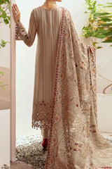 Kashish By Ramsha Unstitched 3 Piece Weightless Chiffon Vol-02 Collection'2024-K-206