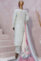Sada Bahar Stitched 3 Piece Karandi Shawl Collection'2023-KCK-Ice