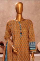 HZ Stitched 3 Piece Emb Khaddar Vol-02 Collection'2024-KE-904
