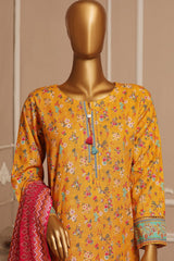 HZ Stitched 3 Piece Emb Khaddar Vol-01 Collection'2024-KE-905