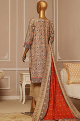 HZ Stitched 3 Piece Emb Khaddar Vol-01 Collection'2024-KE-909