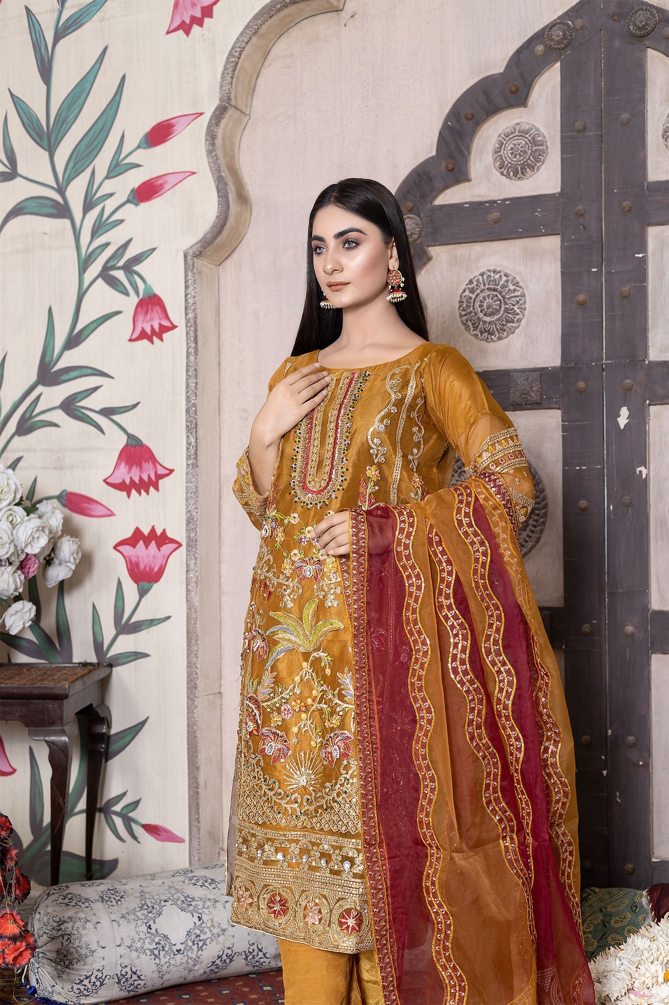 Ketifa Unstitched 3 Piece Festive Wedding Collection'2025-KTH 0305