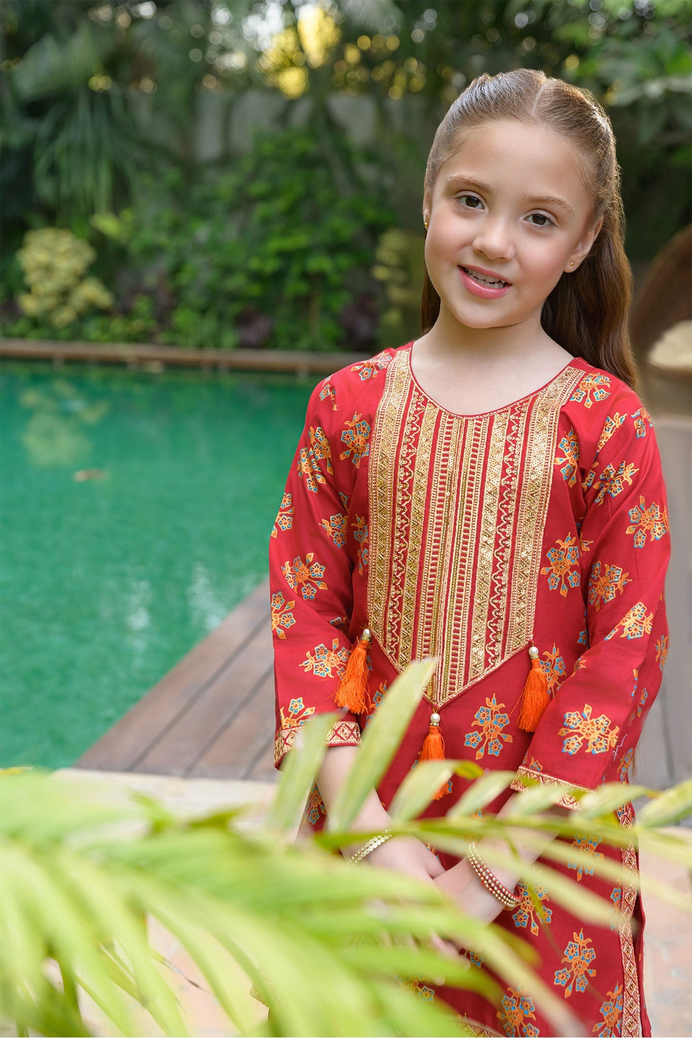 Fresh Bird Stitched 2 Piece Festive Kids Collection'2025-Kaur