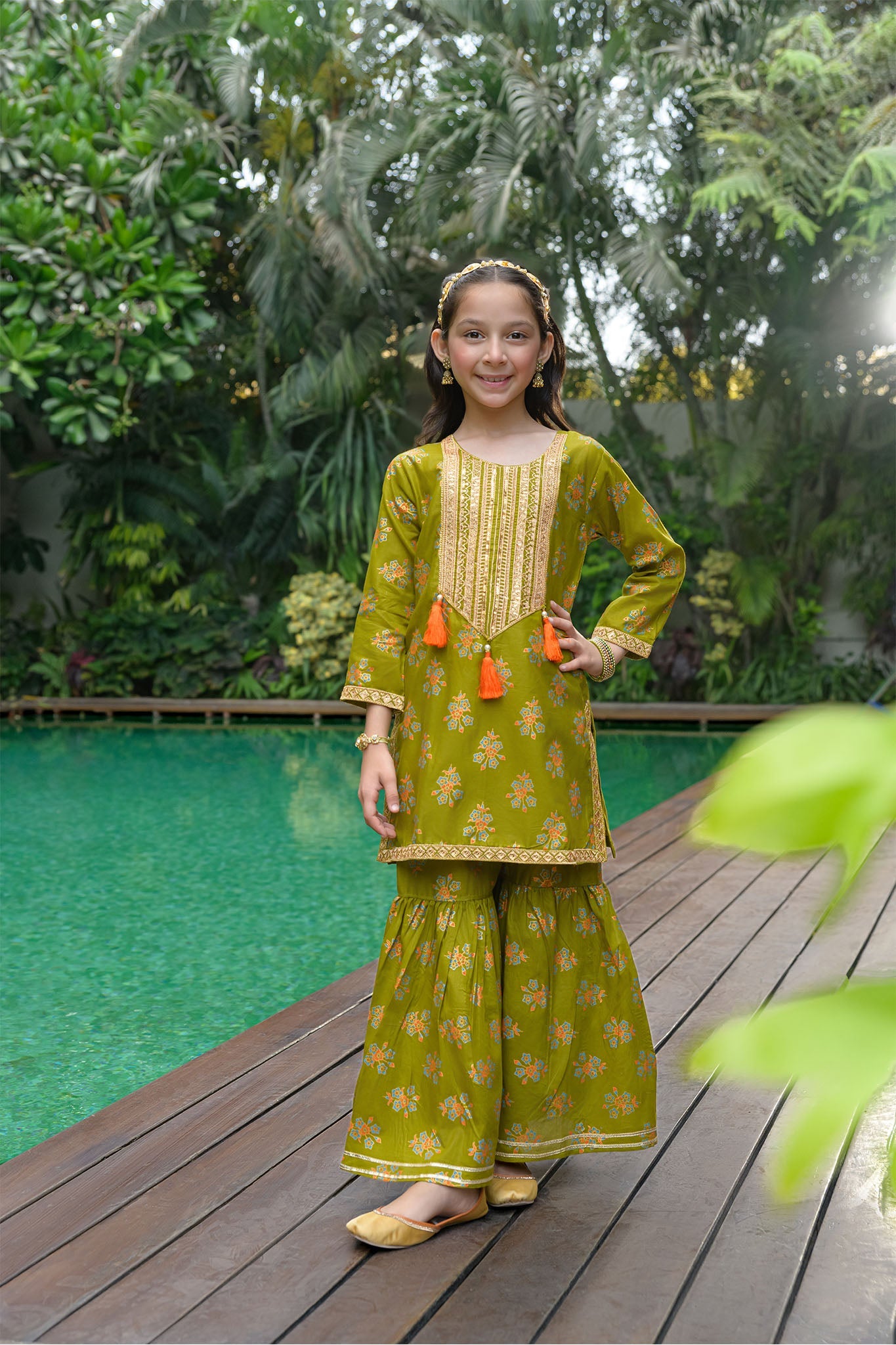 Fresh Bird Stitched 2 Piece Festive Kids Collection'2025-Kundun