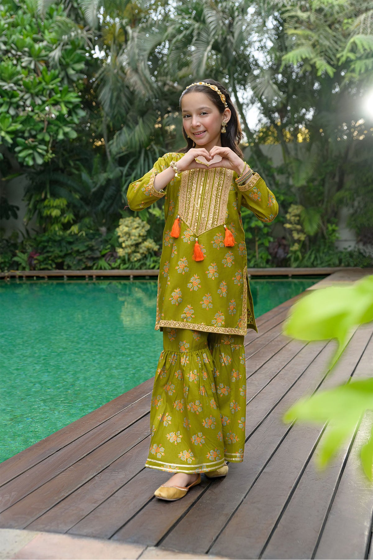 Fresh Bird Stitched 2 Piece Festive Kids Collection'2025-Kundun