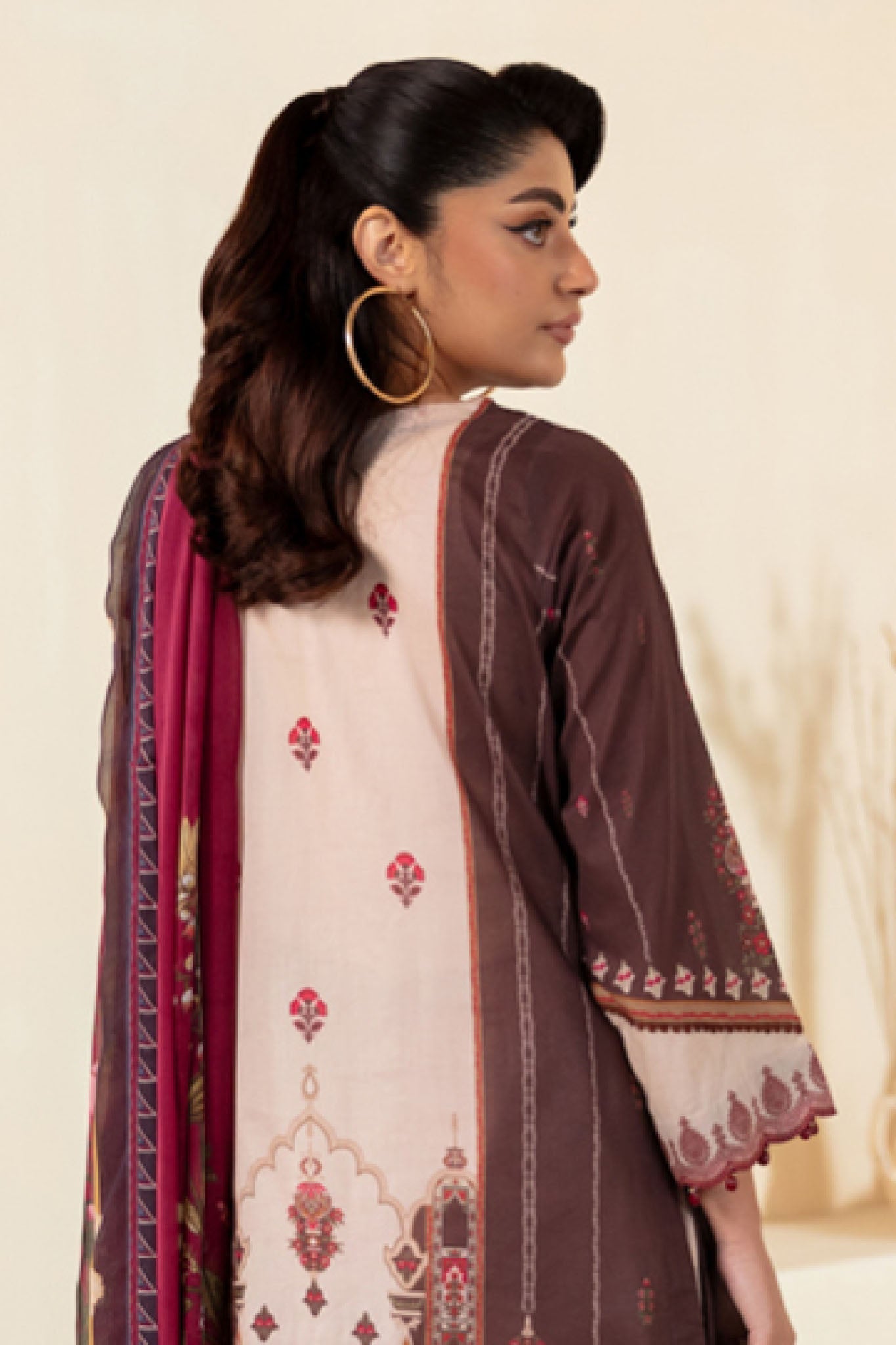 Mashaal by Ramsha Unstitched 3 Piece Luxury Lawn Vol-13 Collection-L-1309