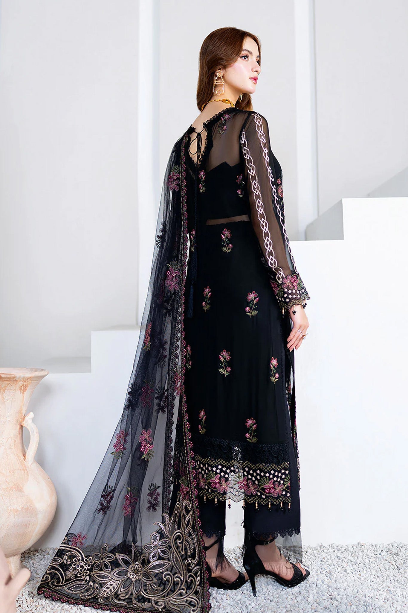 Arzoo by Ramsha Unstitched 3 Piece Chiffon Vol 02 Collection'2025-U-204