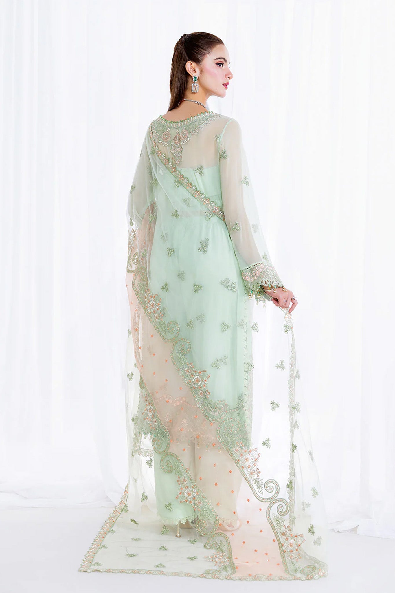 Arzoo by Ramsha Unstitched 3 Piece Chiffon Vol 02 Collection'2025-U-207