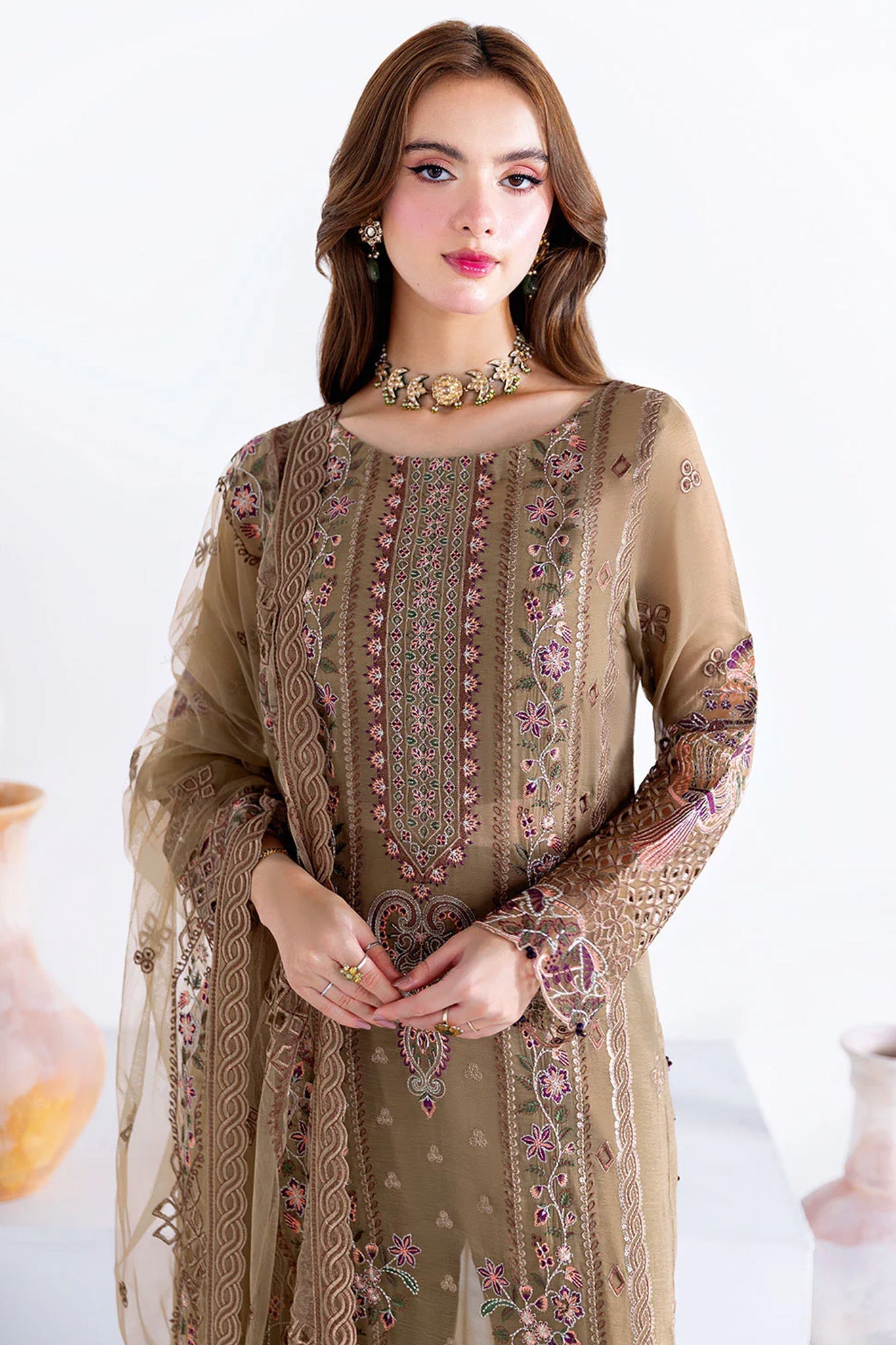 Arzoo by Ramsha Unstitched 3 Piece Chiffon Vol 02 Collection'2025-U-210