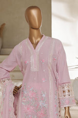 Sada Bahar Stitched 3 Piece Luxury Emb Spring Vol-07 Collection'2025-LEL6-MK-46-Plum