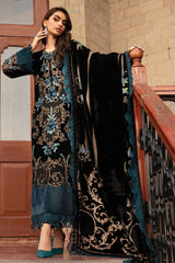 Maria B Unstitched 3 Piece Winter Luxe Collection'2024-LN-1208