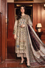 Maria B Unstitched 3 Piece Winter Luxe Collection'2024-LN-1211