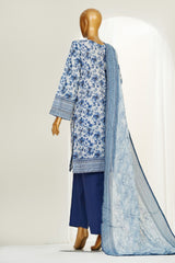 Printkari By HZ Stitched 3 Piece Chikankari Vol-04 Collection'2025-LPK-3P-501