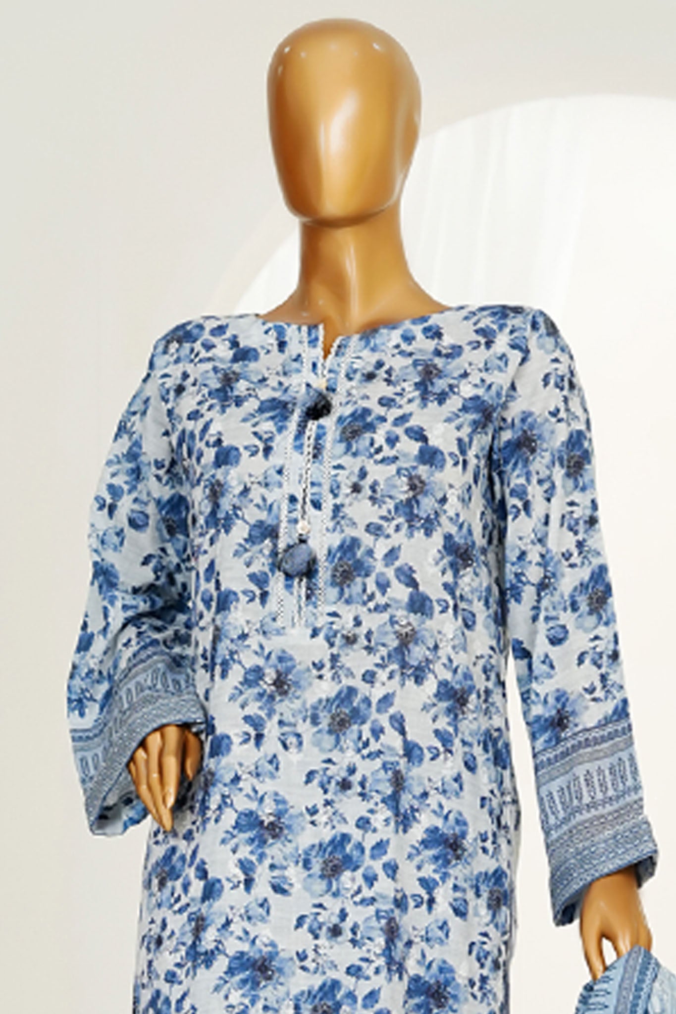 Printkari By HZ Stitched 3 Piece Chikankari Vol-04 Collection'2025-LPK-3P-501