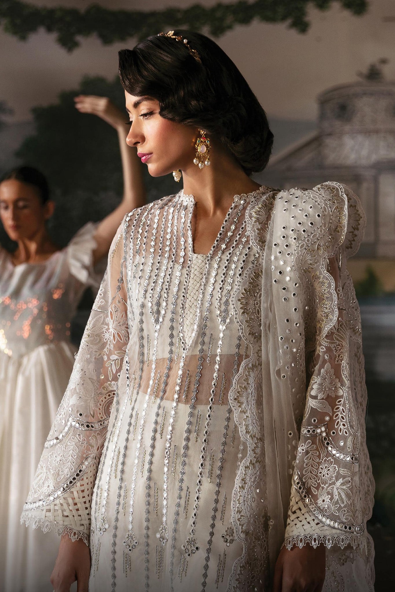 La Fuchsia By Afrozeh Unstitched 3 Piece Festive Formals Collection'2024-ALF-01-Laira
