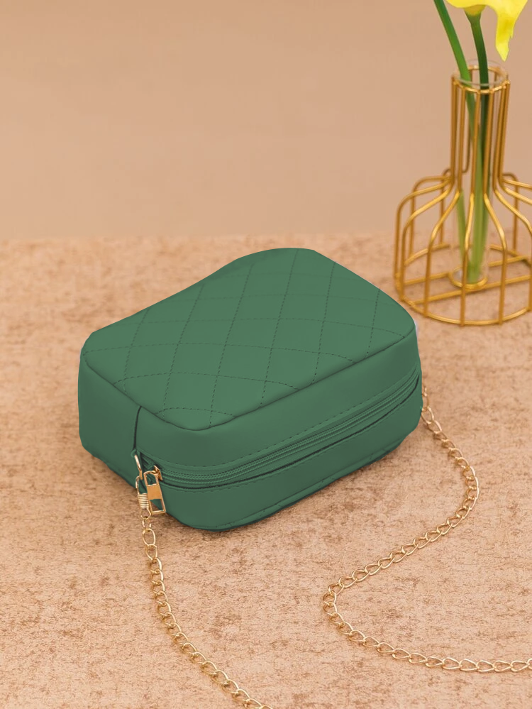 Fineur Urban Chic Crossbody Bag - Green