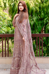 Meeral Stitched 3 Piece Luxury Formals Pret Collection'2025-Meeral - ML-LUX22V2-30 Raya - Meeral Luxe