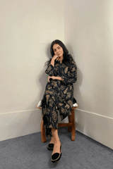 B.K Clothings Stitched 2 Piece-A New Petal Print