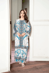 B.K Clothings Stitched Khaddar Collection-Fairy floss