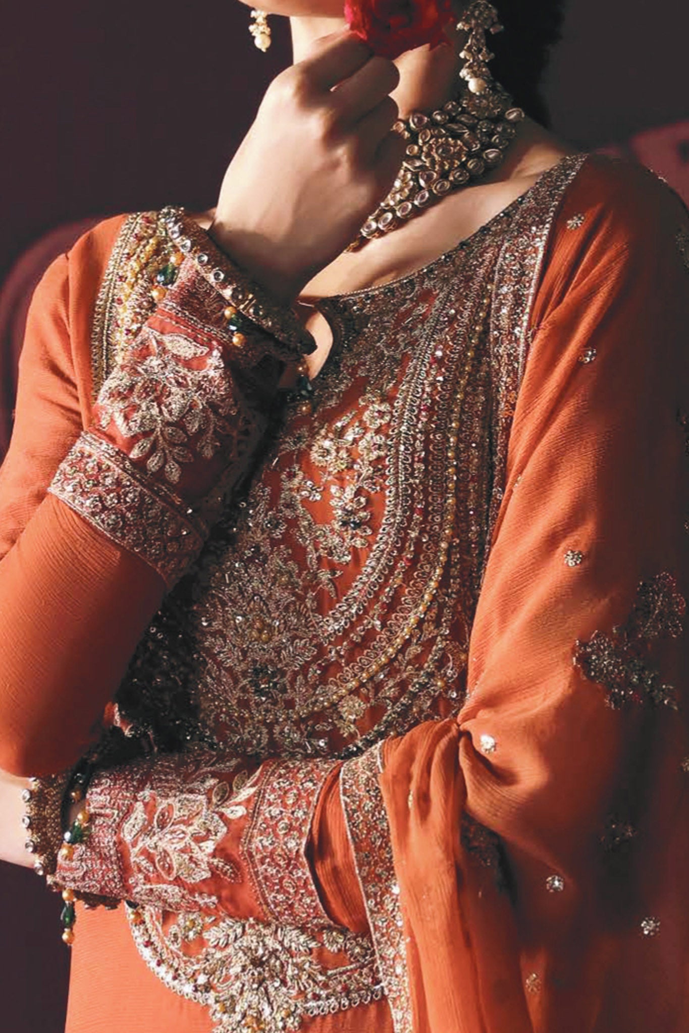 Devdas by Emaan Adeel Unstitched 3 Piece Luxury Festive Formals Collection'2024-Leela