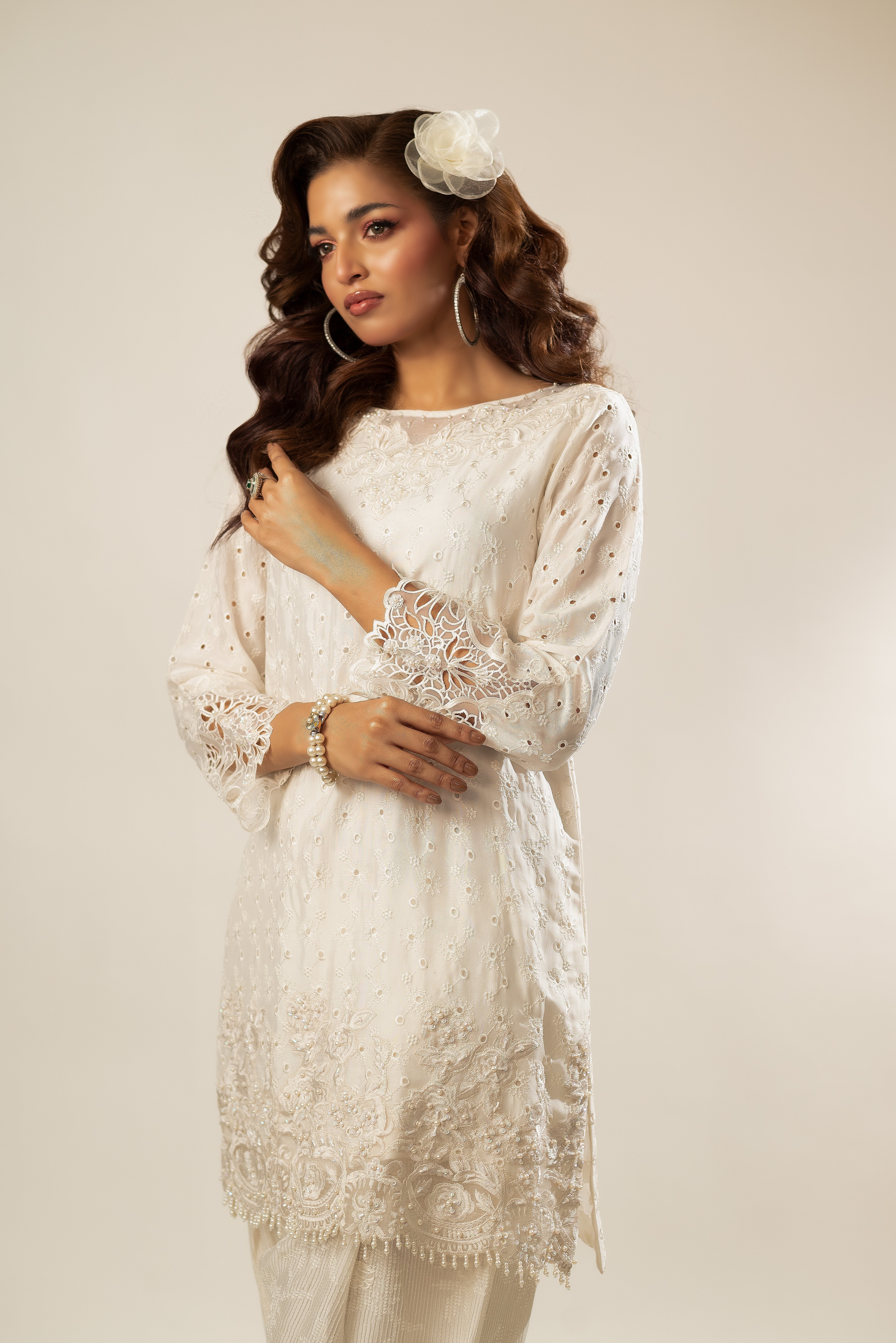 Lux Edit By Zaaviay Stitched Lime Sorbet (Three Piece)