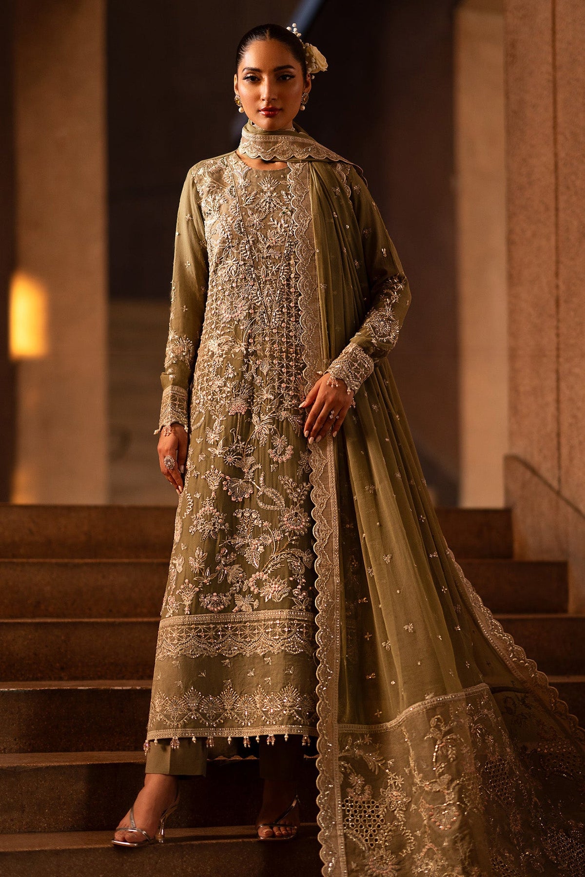 Casabella By Emaan Adeel Unstitched 3 Piece Luxury Formals Collection'2024-Liora