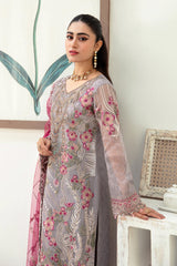 Minhal by Ramsha Unstitched 3 Piece Formals Vol-10 Collection'2025-M-1008