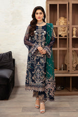 Minhal by Ramsha Unstitched 3 Piece Formals Vol-10 Collection'2025-M-1009