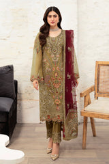 Minhal by Ramsha Unstitched 3 Piece Formals Vol-10 Collection'2025-M-1010