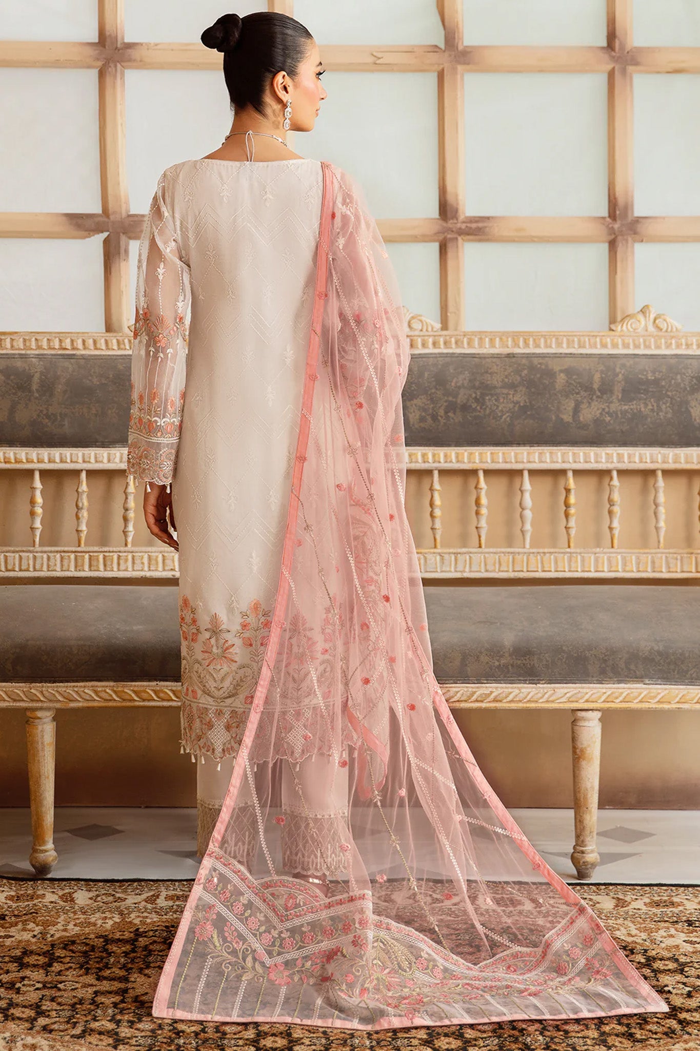 Minhal by Ramsha Unstitched 3 Piece Formals Vol-12 Collection'2025-M-1203