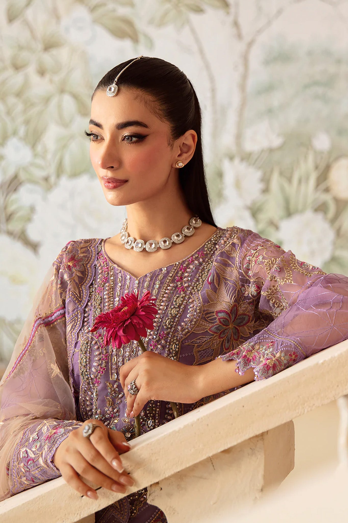 Minhal by Ramsha Unstitched 3 Piece Formals Vol-12 Collection'2025-M-1207
