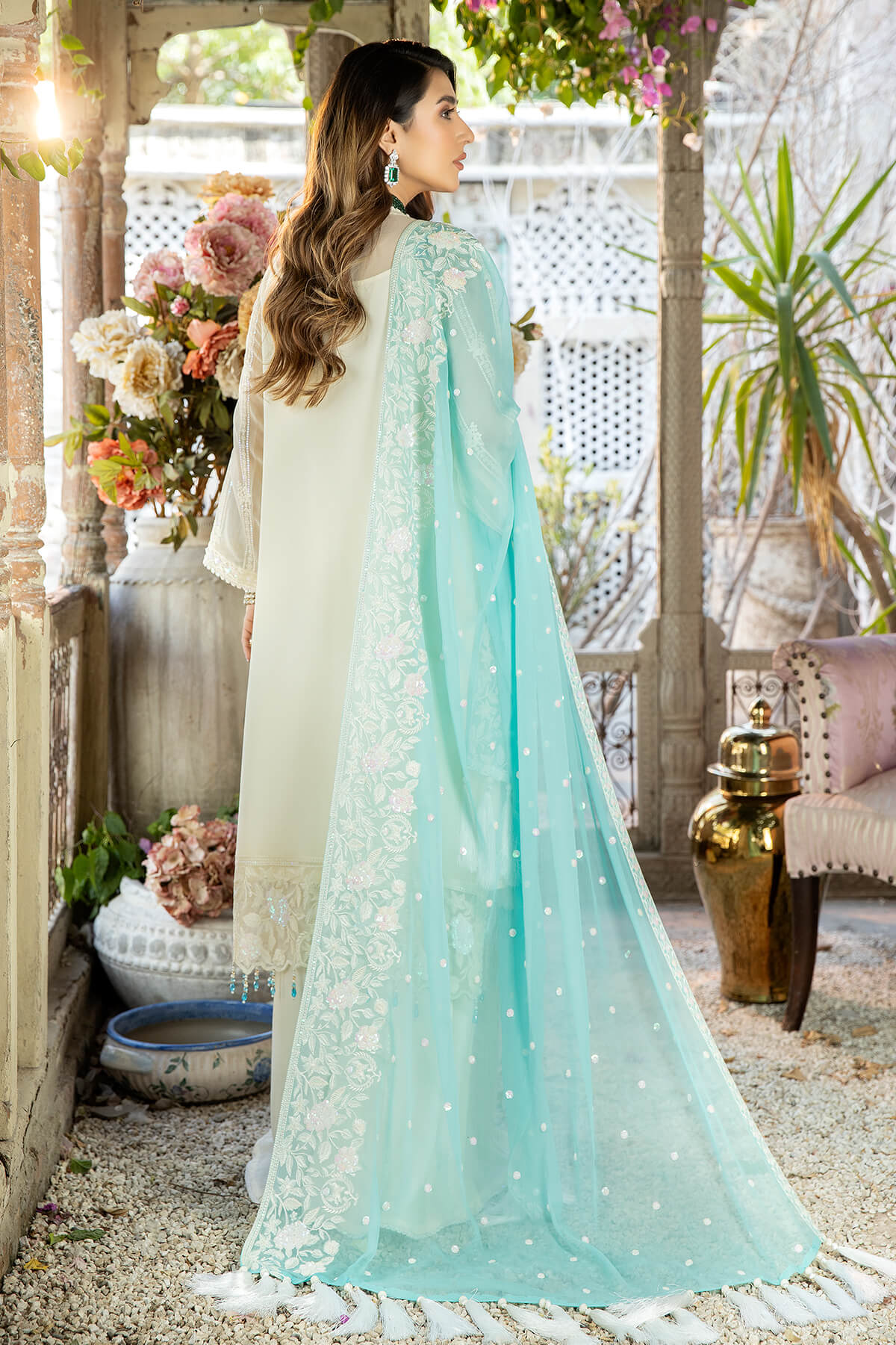 De Lambent Majestic by Imrozia Unstitched 3 Piece Chiffon Collection'2023-M-33-Lyna