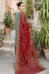 De Lambent Majestic by Imrozia Unstitched 3 Piece Chiffon Collection'2023-M-36-Ava