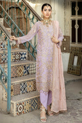 De Lambent Majestic by Imrozia Unstitched 3 Piece Chiffon Collection'2023-M-40-Alma