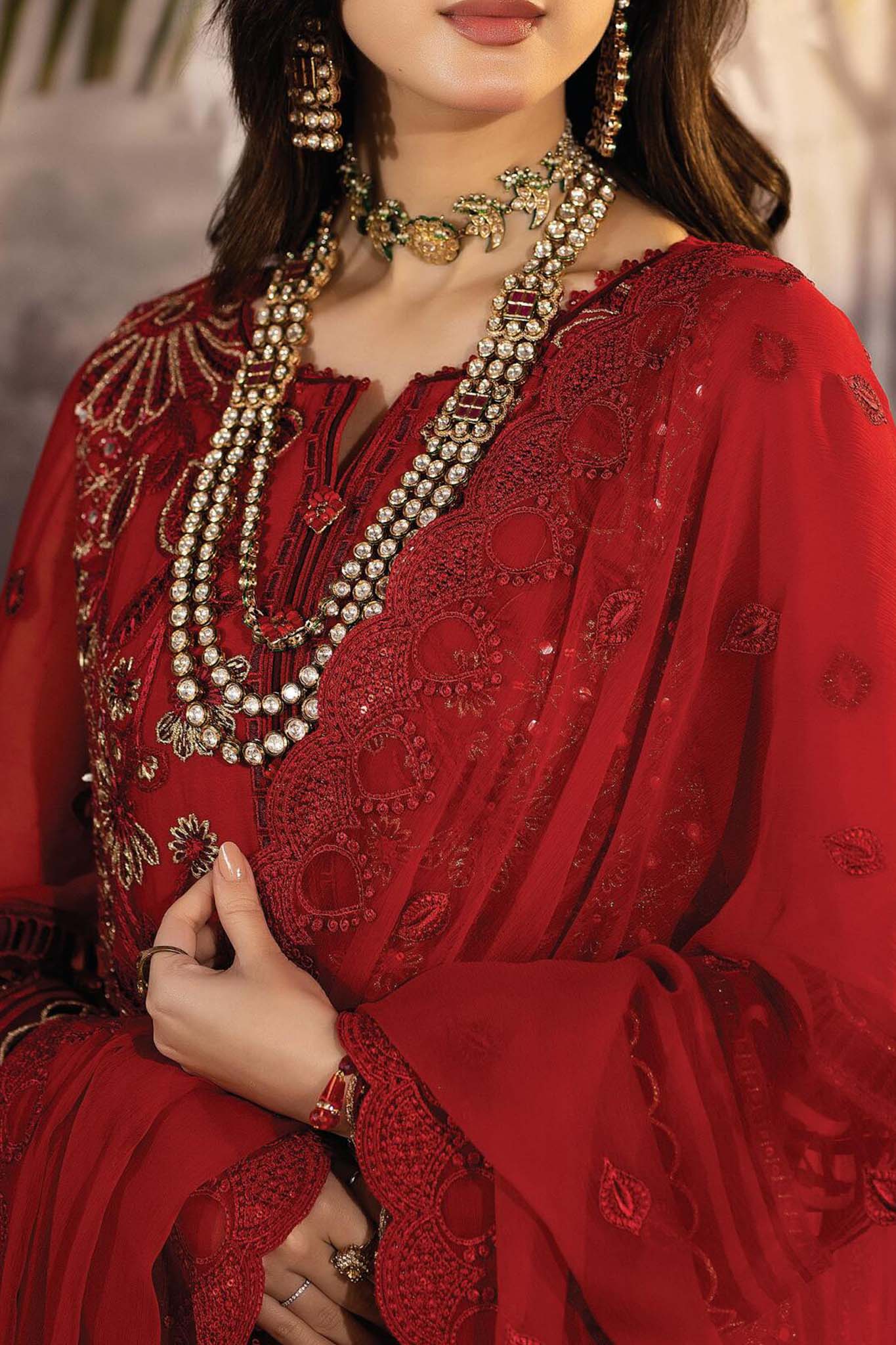 Enliven Majestic by Imrozia Unstitched 3 Piece Luxury Chiffon Collection'2024-M-68-Liliana