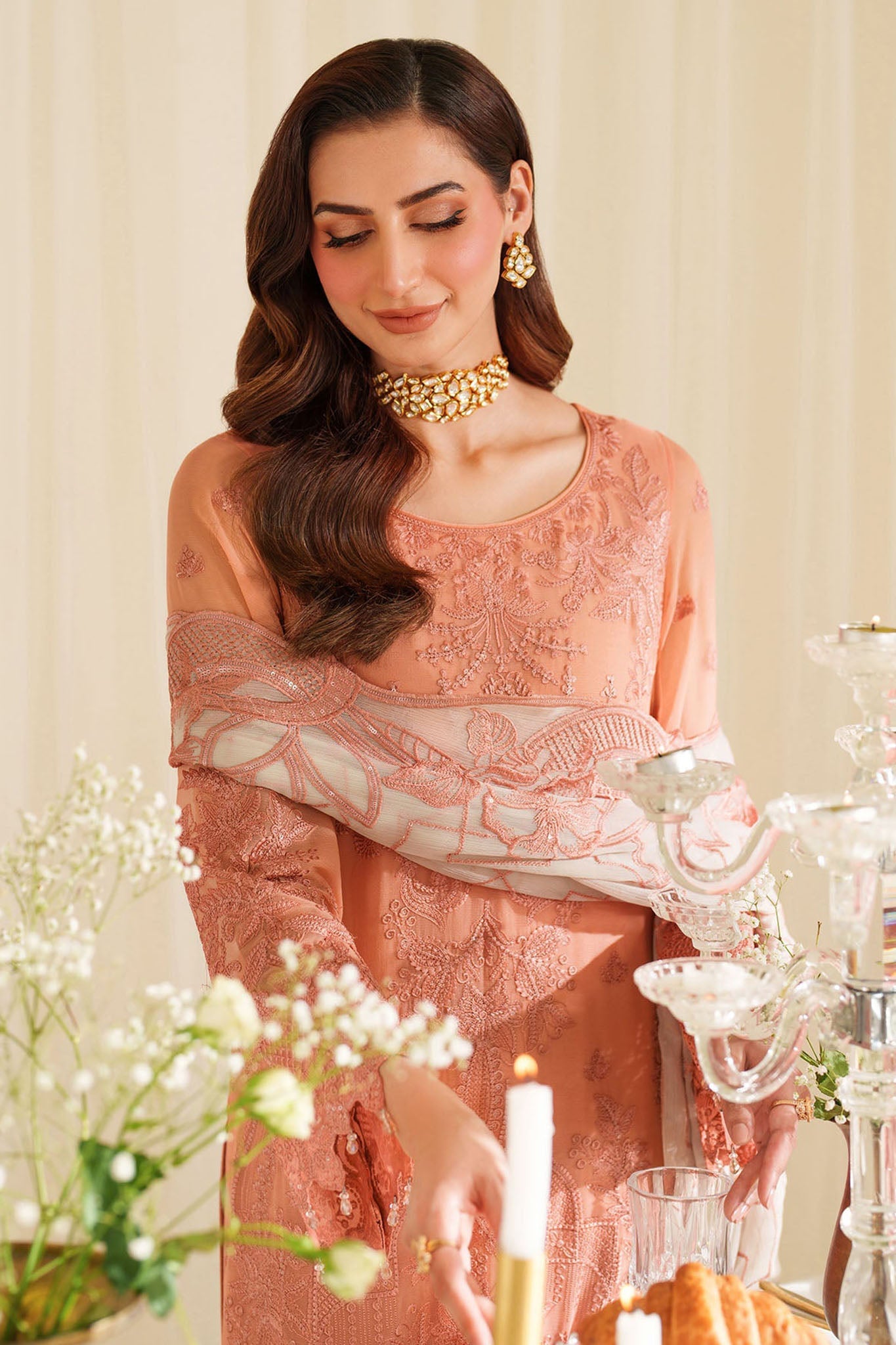 Noore By Imrozia Serene Unstitched 3 Piece Luxury Chiffon Collection'2025-M-92-Eirs