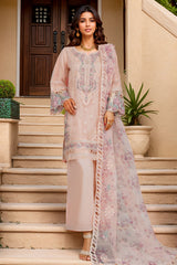 Mahpara by Sada Bahar Stitched 3 Piece Festive Formals Vol-17 Collection'2025-B-33-PINK