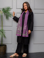 Tng By Md Stole Collection-Gehrai Stole (Lilac)