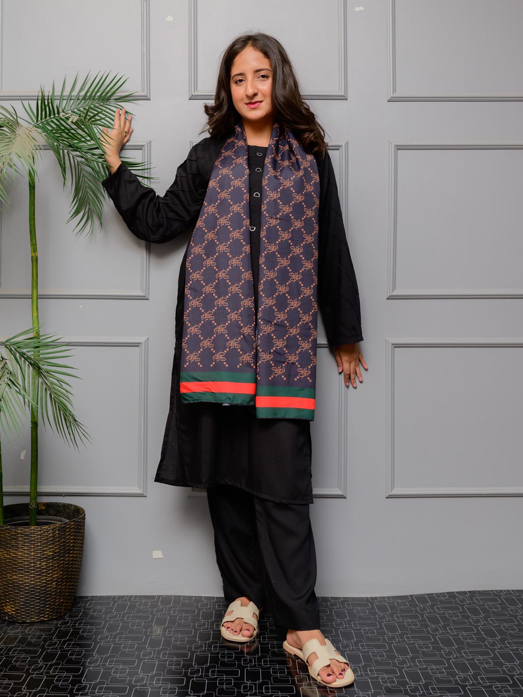 Tng By Md Stole Collection-Tng-Logo-Stole 002