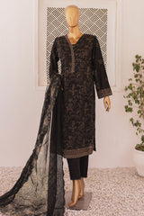 Majestic By HZ Unstitched 3 Piece Luxury Emb Lawn Collection'2024-MEC-04