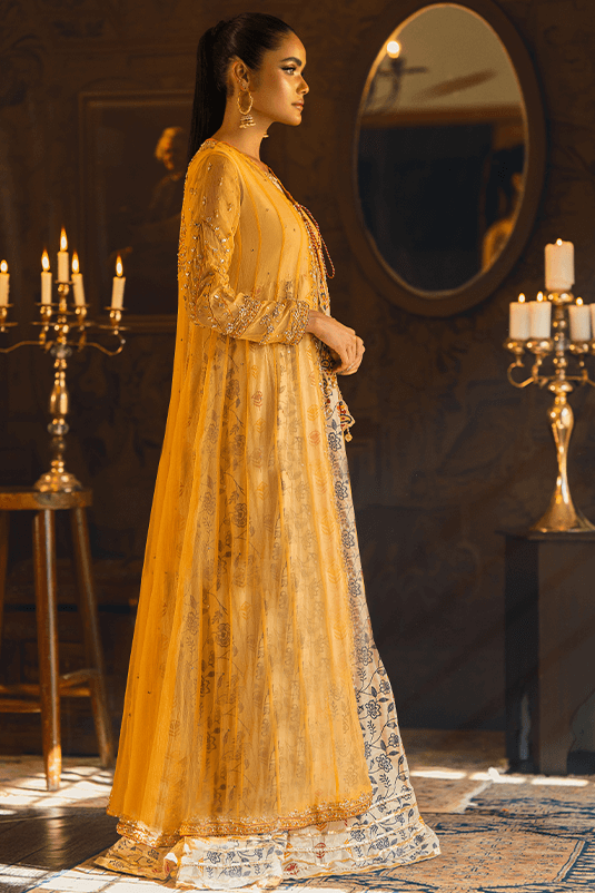 Qarmazi By Zaaviay Stitched Mehr-E-Naz (Two Piece)