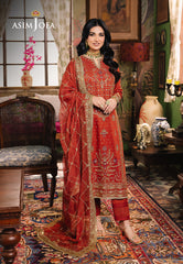 Asim Jofa Afsanay - Luxury Pret Ajlp-04 Embroidered Twisted Lawn 3Pcs