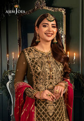 Asim Jofa Chamak Damak Ajcd-27 Embroidered Chiffon 3 Pcs