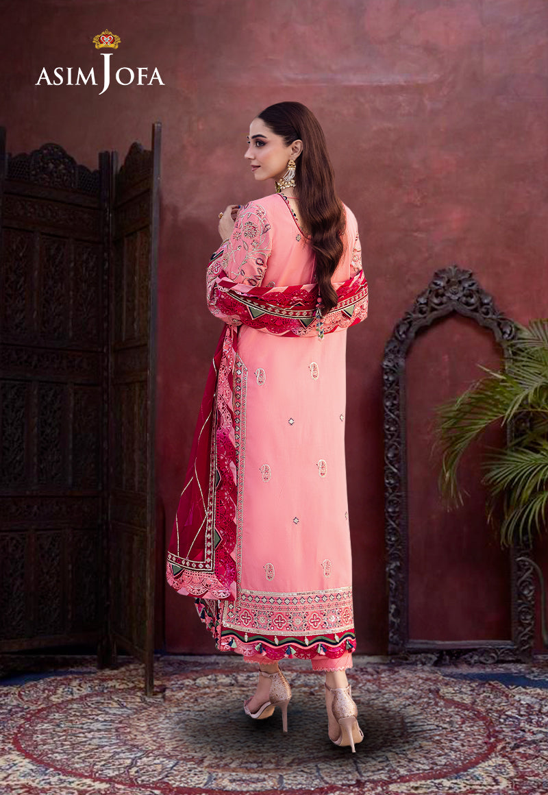 Asim Jofa Uraan Ajur-06 Embroidered Lawn 3 Pcs