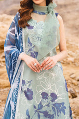 Meraki by Asifa N Nabeel Unstitched 3 Piece Lawn Collection'2024-Miya
