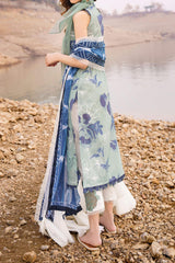 Meraki by Asifa N Nabeel Unstitched 3 Piece Lawn Collection'2024-Miya